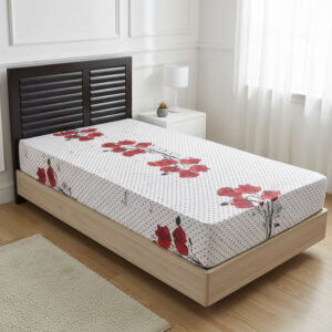 Cotton Single Bed Mattress Cover/Zipper